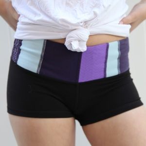 Lululemon Girls Reversible Rhythmic Shorts